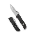Spyderco Starmate Black G-10 CPM 20CV Sprint Run Folding Knife with LinerLock