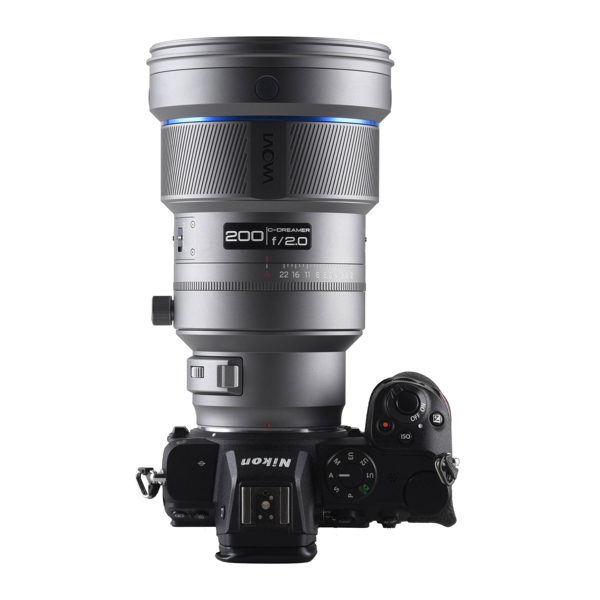 Laowa 200mm f/2 AF FF Telephoto Prime Lens (Nikon Z, Gray)