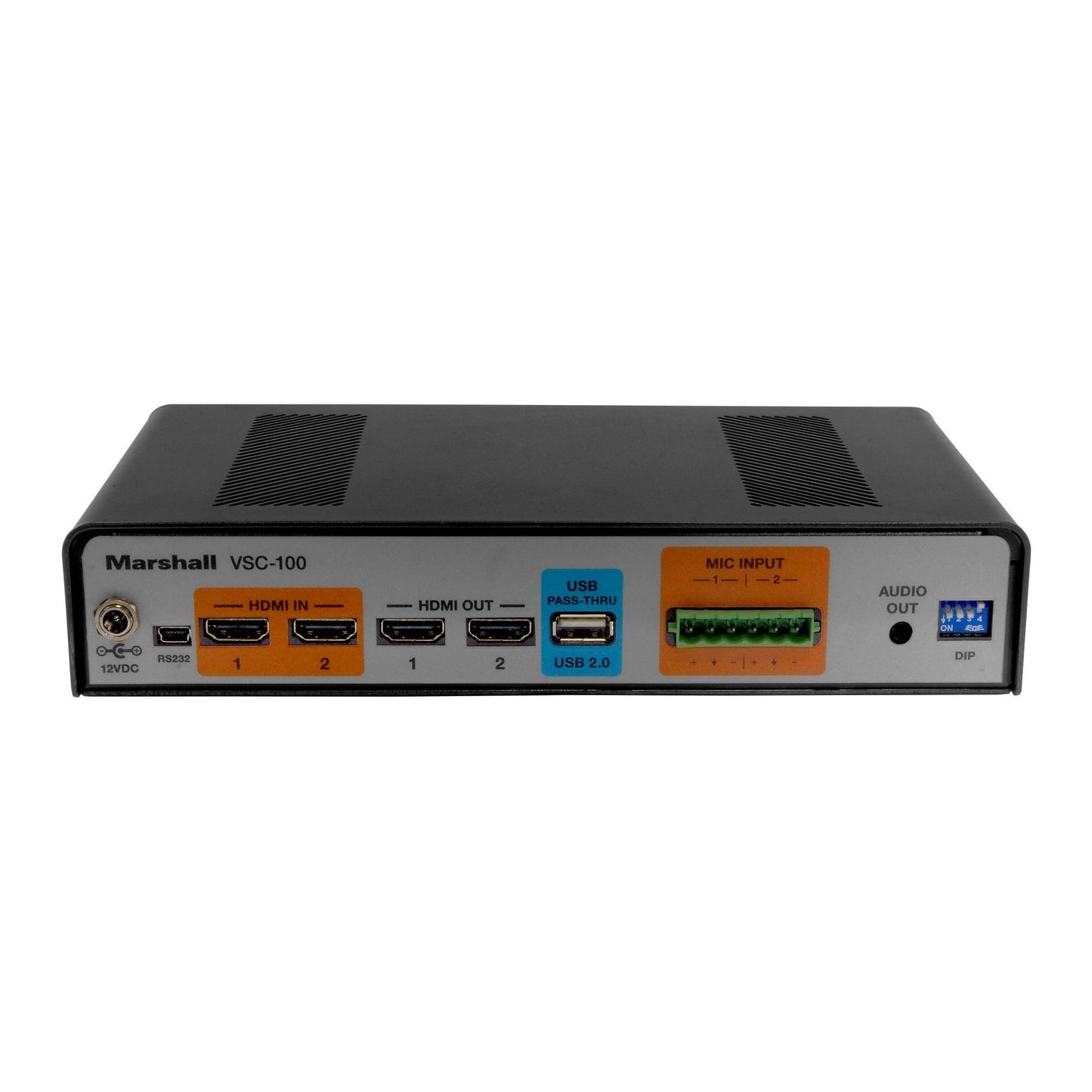 Marshall Electronics AV Consolidator Bridge with Dual HDMI and USB Pass-Through