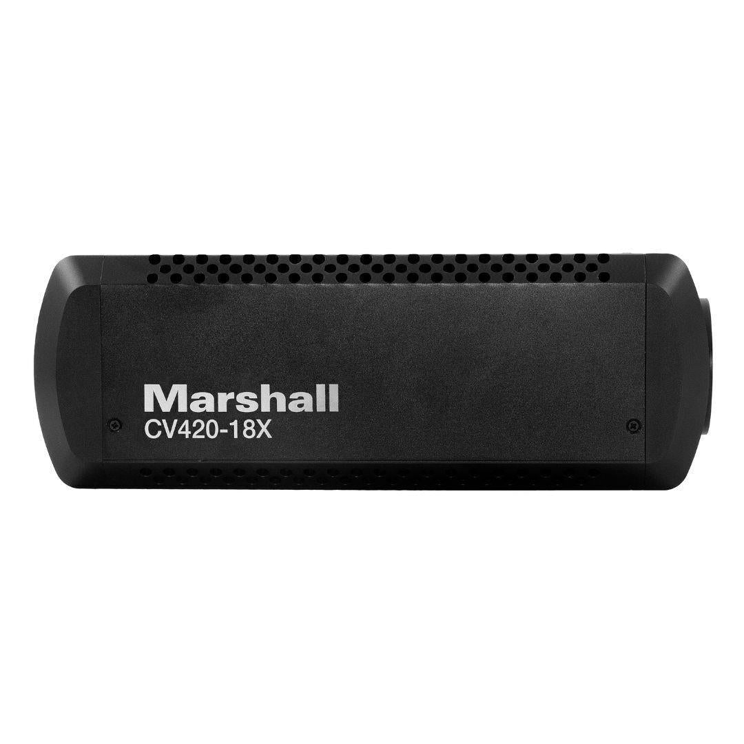 Marshall CV420-18X True-4K60 12GSDI Camera with 12.5MP 4K Sensor and 18x Optical Zoom Range (Black)