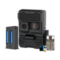 Yellowstone Y2 Black Wide Lens Camera Bundle with 5,000 mAh Battery Pack, and High-Speed Card Reader