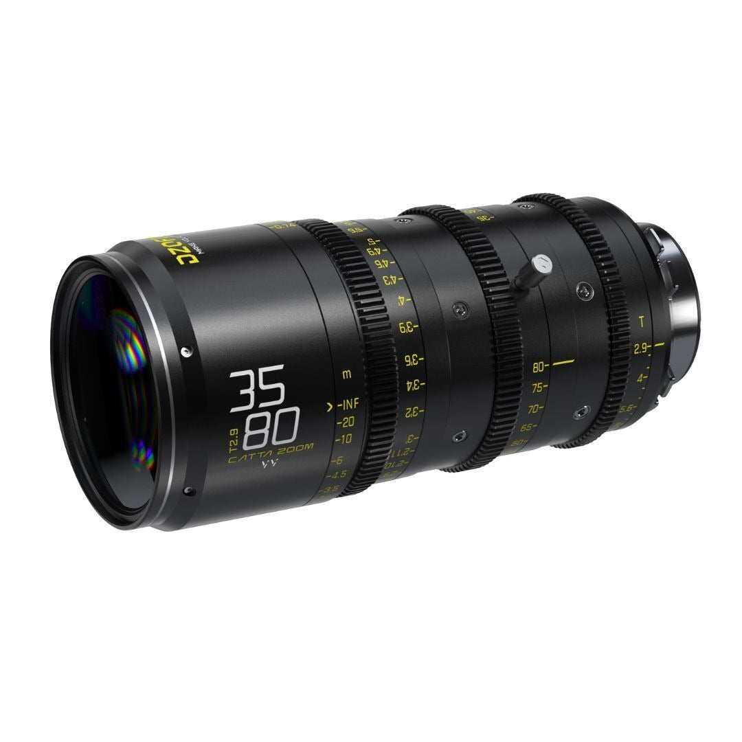 DZOFilm Catta Ace 35-80mm T2.9 Cine Zoom Wide-Angle Lens (PL and EF Mounts, Black)