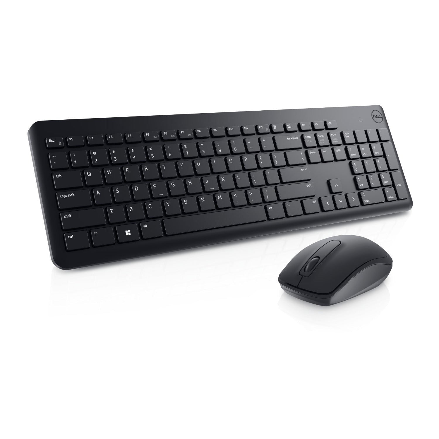 Dell Wireless Keyboard and Mouse KM3322W - 2.4GHz with Optical LED Sensor