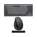 Logitech MX Keys Mechanical Mini Keyboard (Tactile) Bundle with Ergonomic Mouse