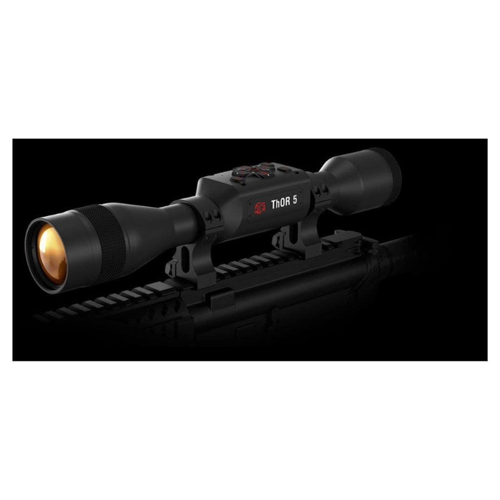 ATN ThOR 5 640x480 5-40x 12 Micron Weather-Resistant Smart HD Thermal Rifle Scope (Black)
