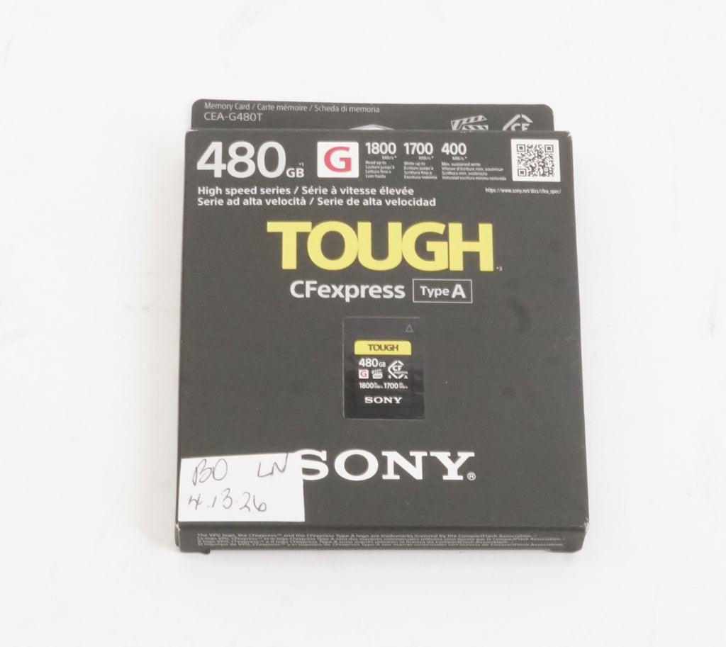 Sony 480GB CFexpress Type A TOUGH Memory Card (Used)