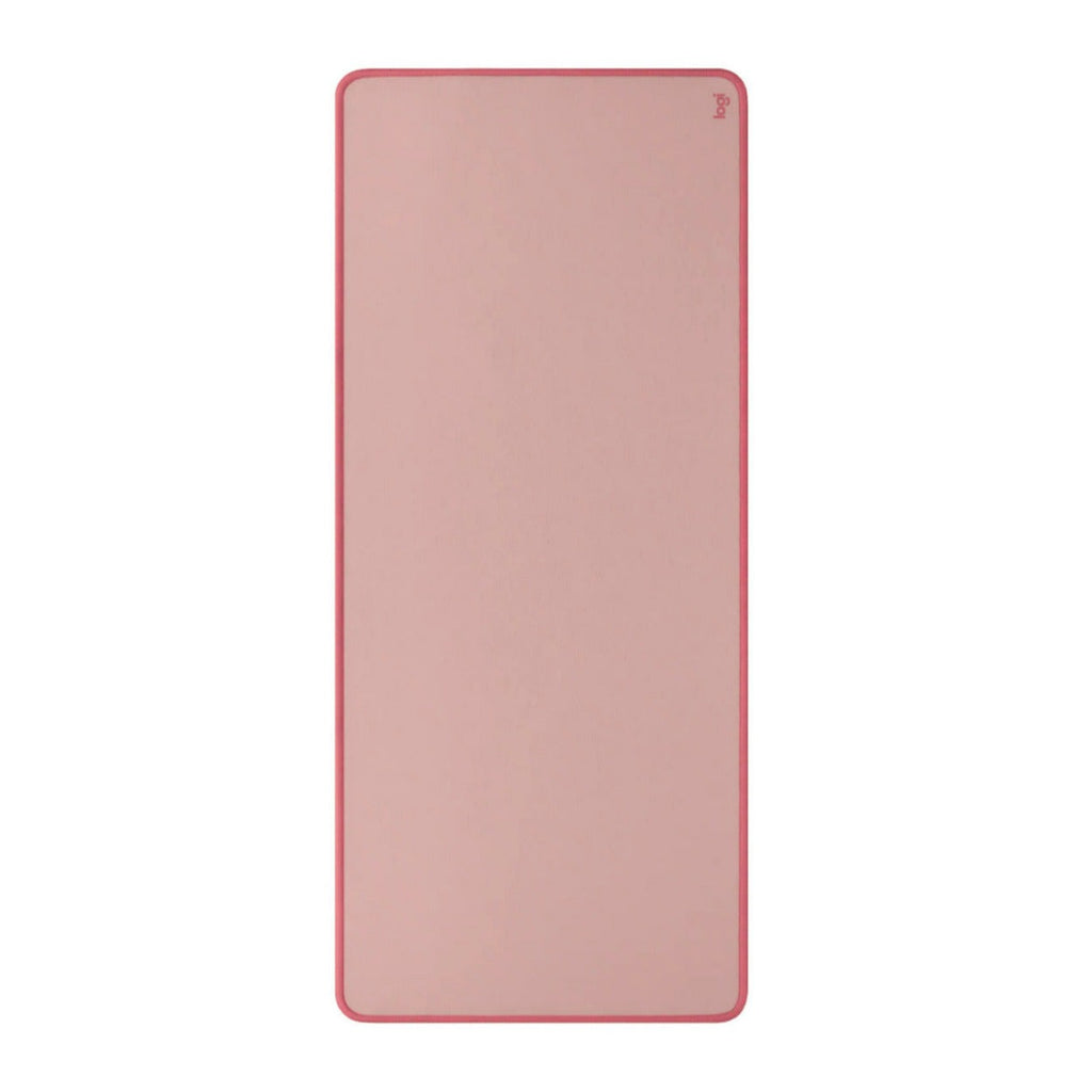 Logitech Studio Series Spill-Resistant Desk Mat with Anti-Slip Base (Dark Rose)