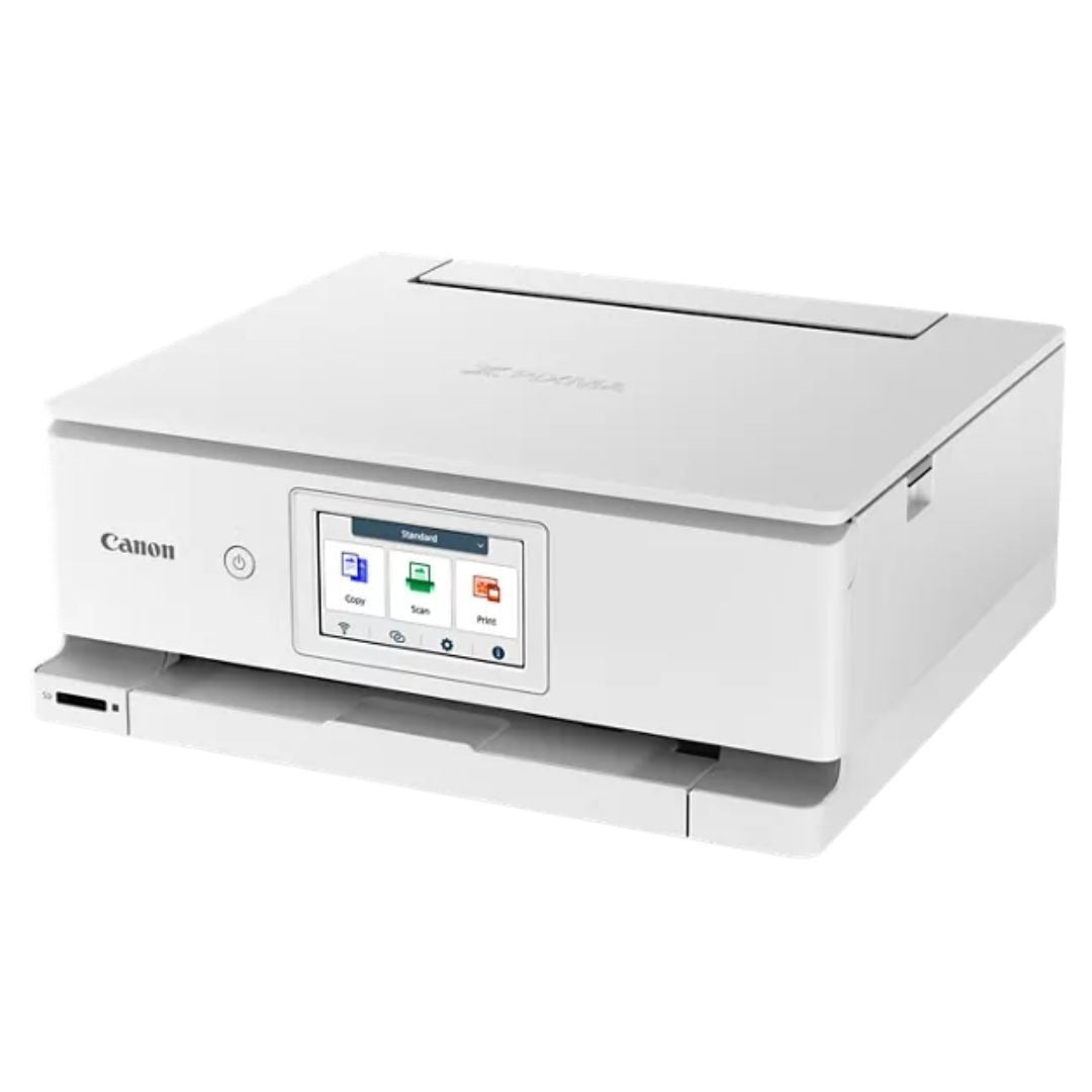 Canon PIXMA TS8820 Wireless 3-In-1 Home Printer with 4.3-Inch Color LCD Touchscreen (White)
