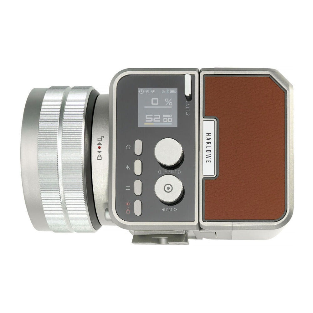 Harlowe Mini Max Bi-Color LED Monolight Standard Kit (Brown Faux Leather)