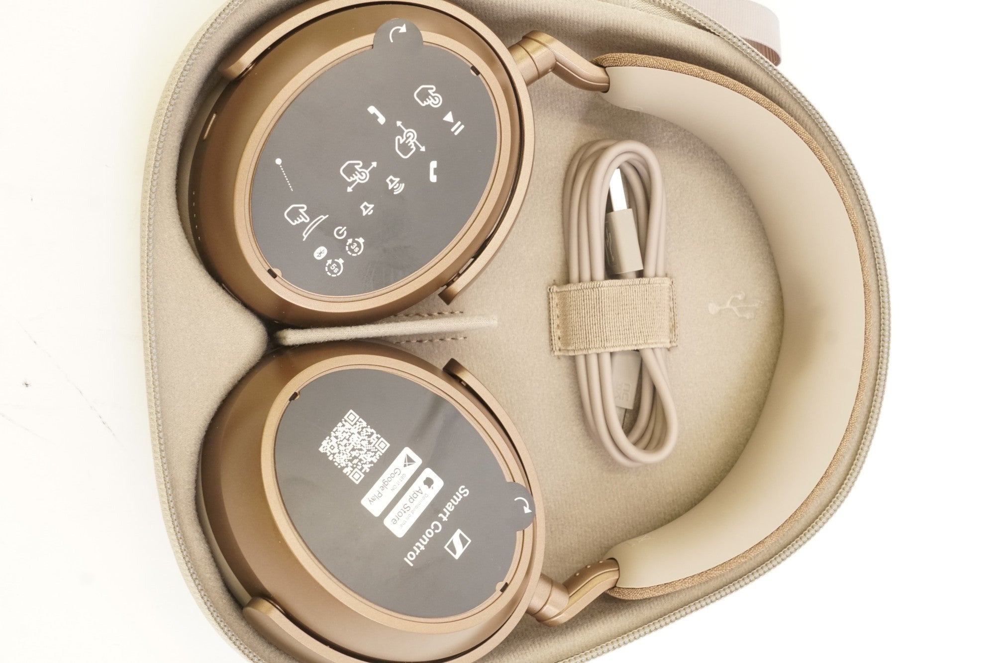 Sennheiser Momentum 4 Wireless Noise Cancelling Over-Ear Headphones (Brown) (Used)