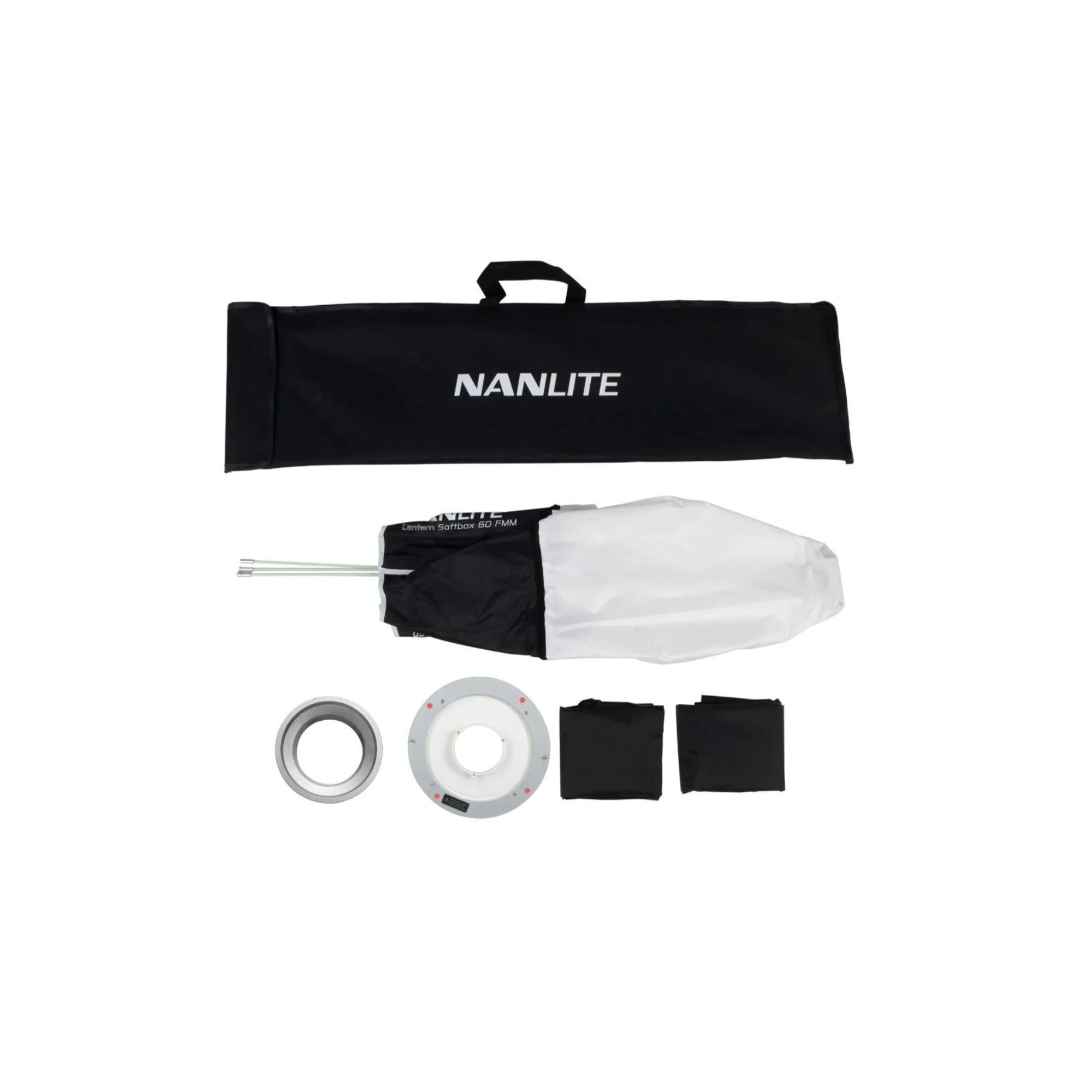 Nanlite 18-Inch Lantern Softbox with FM Mount for Forza 60B/60/150 LED Monolight
