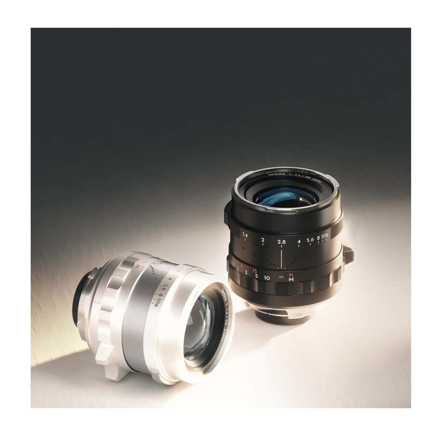 Thypoch Simera 35mm f/1.4 Prime Lens with Manual Focus and 49mm Filter Size (Canon RF Mount, Silver)
