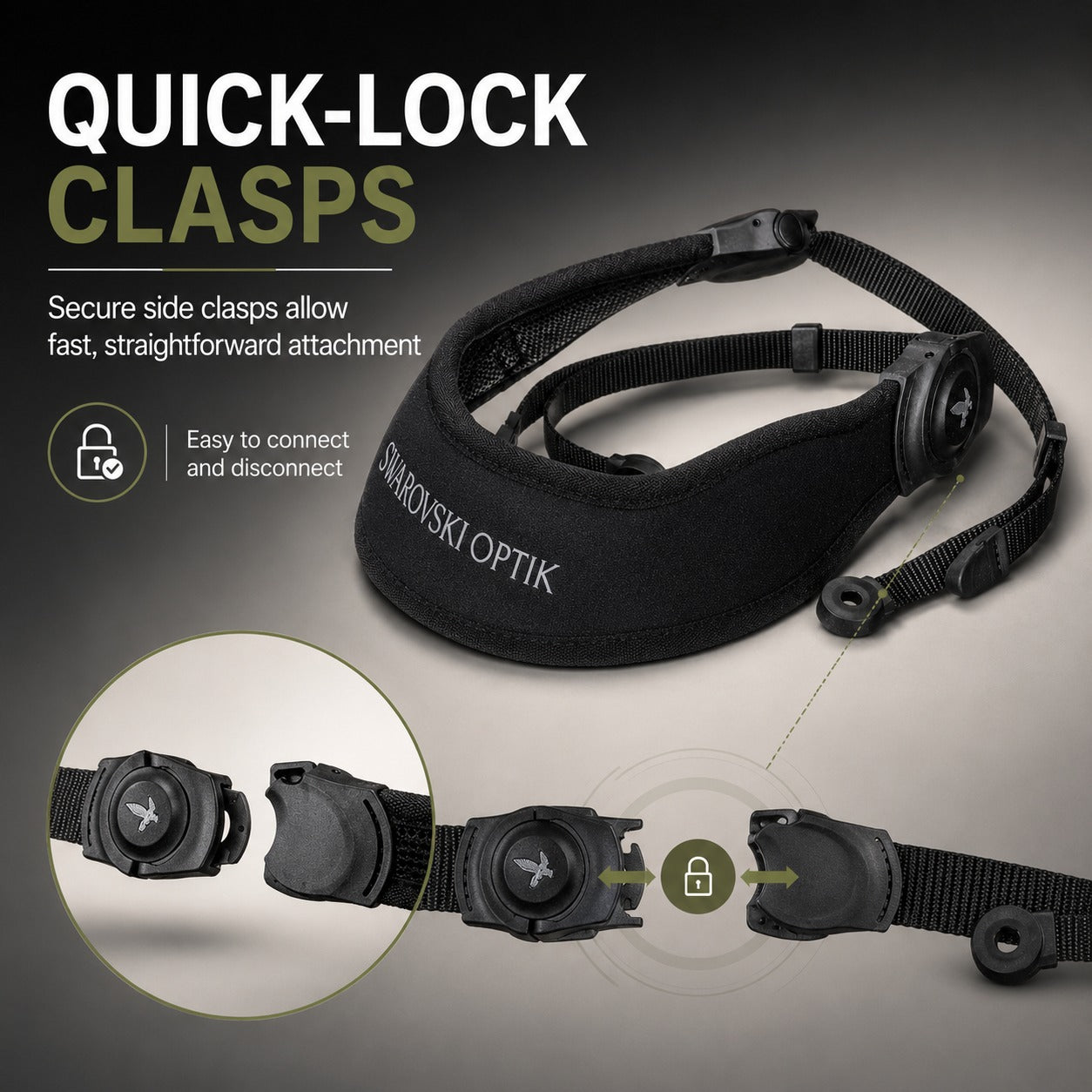 Swarovski Optik UCS Universal Comfort Strap for NL Pure Binoculars