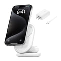 Belkin 2-in-1 Magnetic Foldable Wireless Charger 15W for IPhone (White)