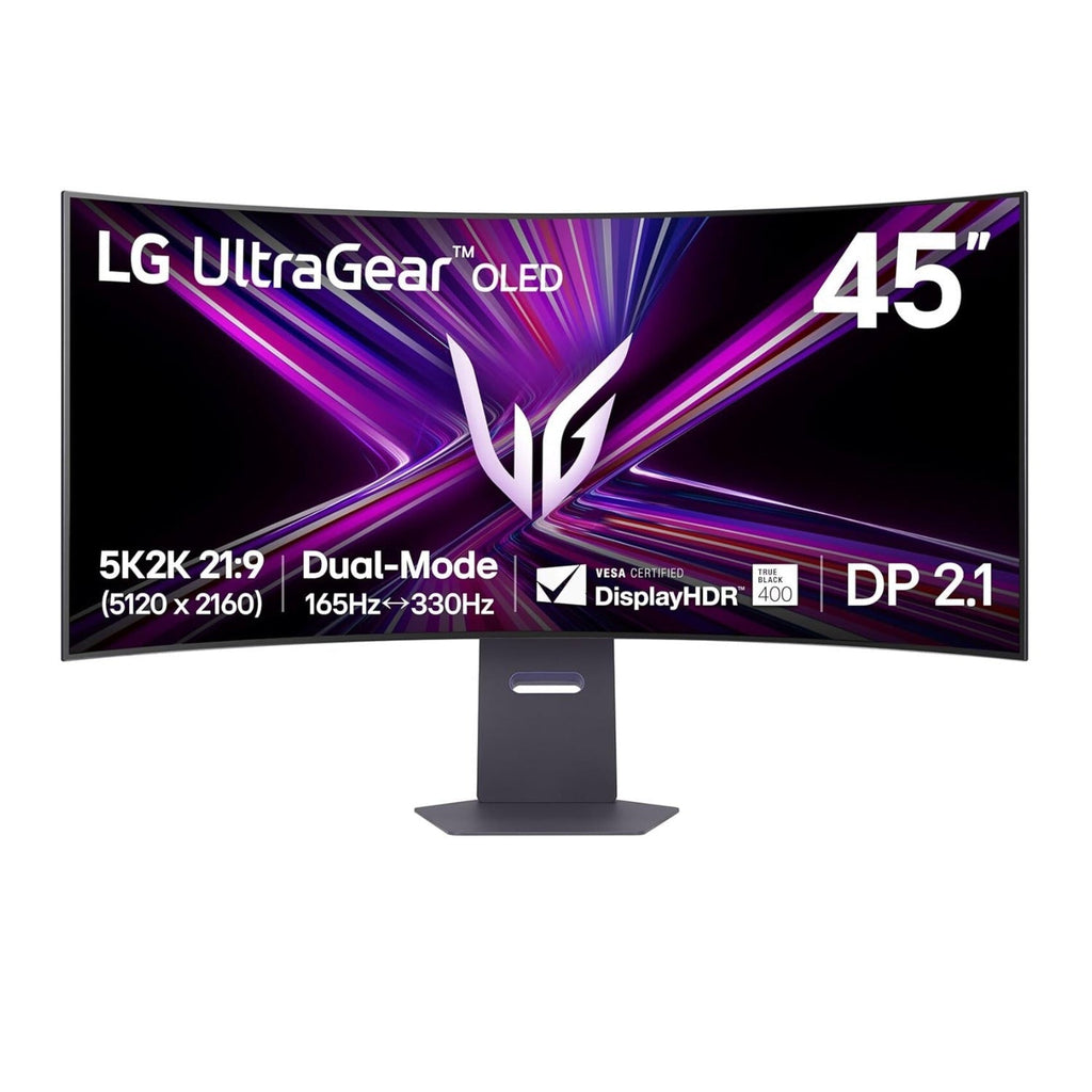 LG 45-Inch UltraGear evo OLED 5K2K WUHD 165Hz Gaming Monitor