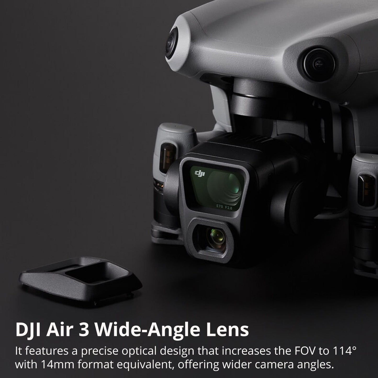 DJI Wide-Angle Lens for Air 3 with Lens Cleaning Pen bundle
