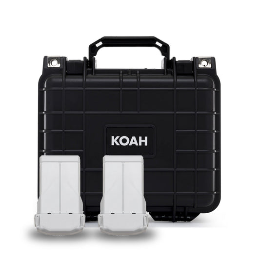 DJI Mini 4 Pro/Mini 3 Series Intelligent Flight Battery Plus (2-pack) with Weatherproof Hard Storage