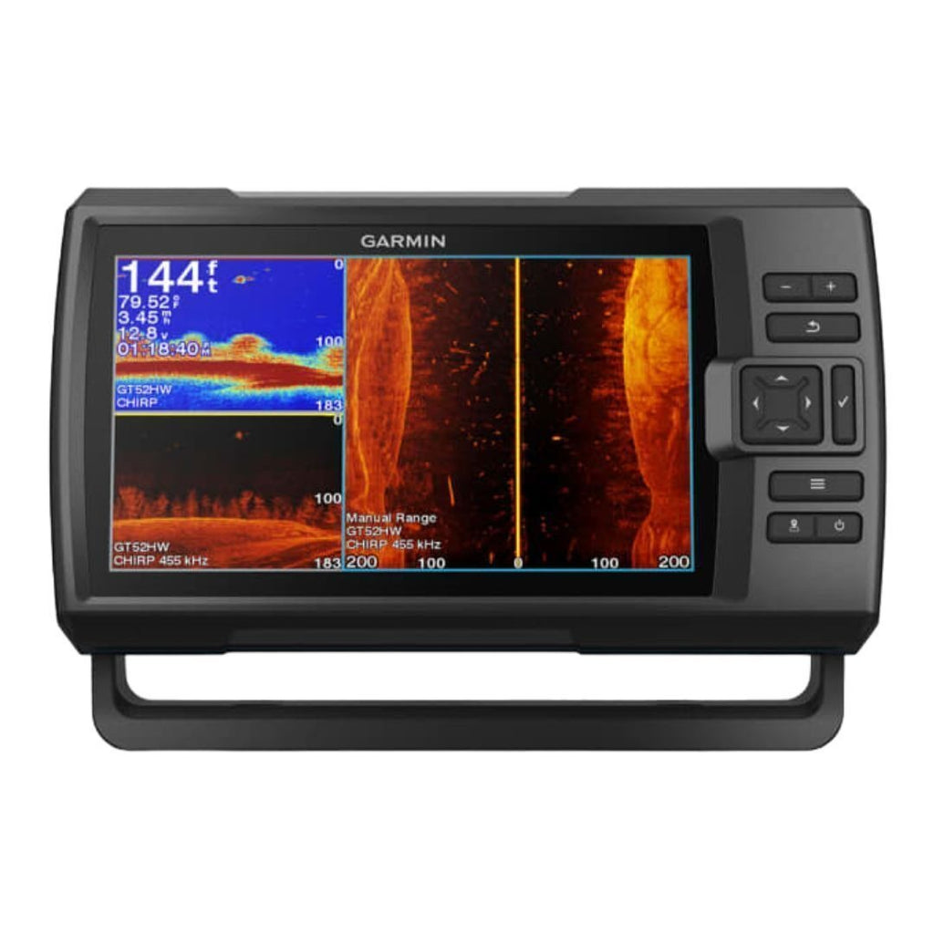 Garmin STRIKER Vivid 9sv 9-Inch Split-Screen Zoom Fishfinder with Accessories Bundle