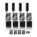 Spartan GoLive2 4G/LTE Trail Camera 4-Pack Bundle with Solar Panel & Accessories