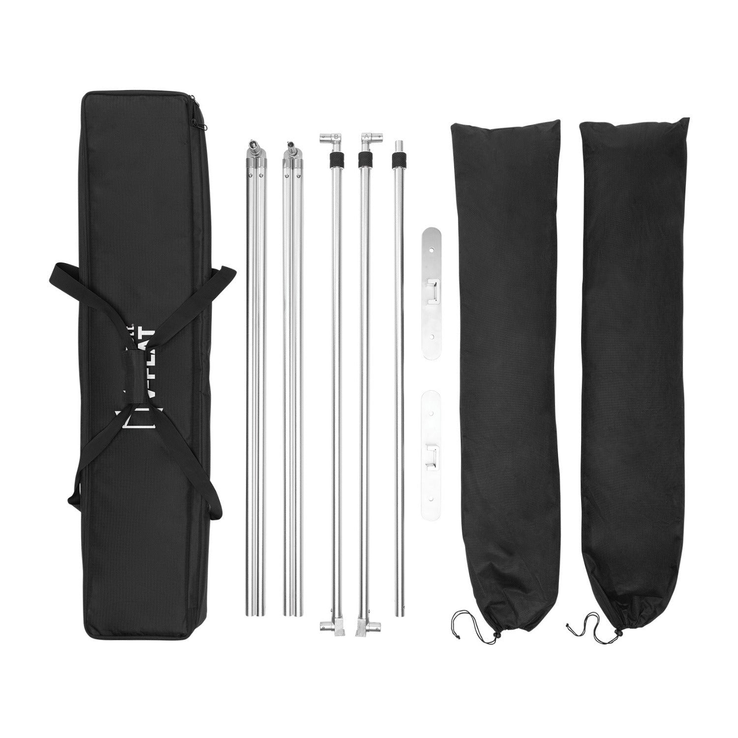 Westcott V-Flat with Dual-Sided Reflective Panels Collapsible Frame and Carry Case (White and Black)