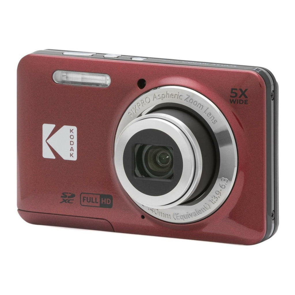 Kodak PIXPRO Friendly Zoom FZ55 Digital Camera (Red)