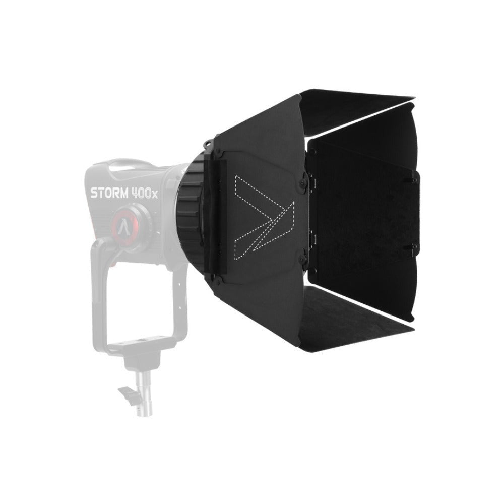 Aputure STORM 400x (A-Mount) with CF7 Fresnel and Barn Doors Kit Bundle