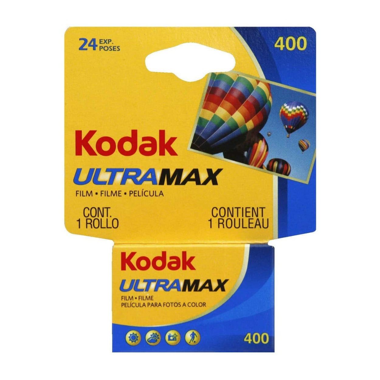 Kodak UltraMax 35mm Color Film Roll (24 Exposure Singles)