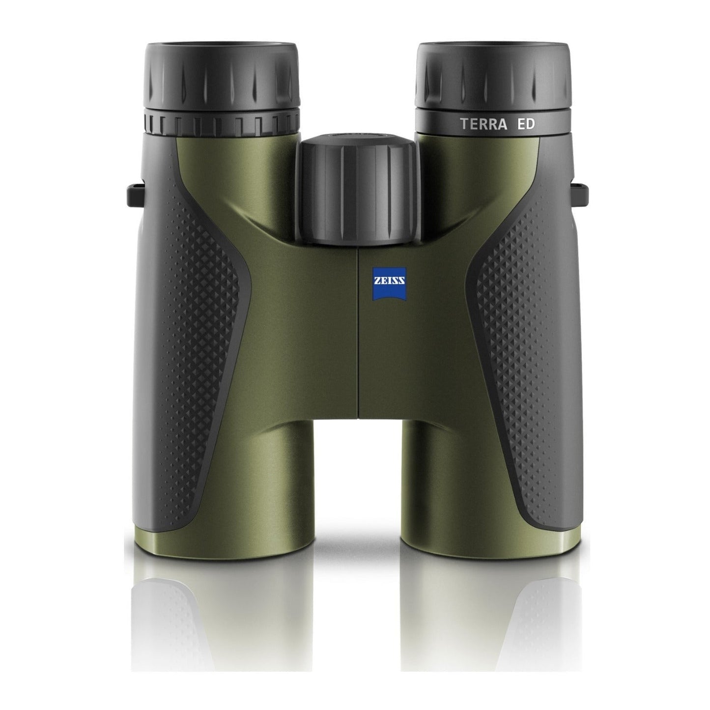 Zeiss 10x42 Terra ED Binoculars (Green) w/ Zeiss Harness & Cleaning Kit Bundle