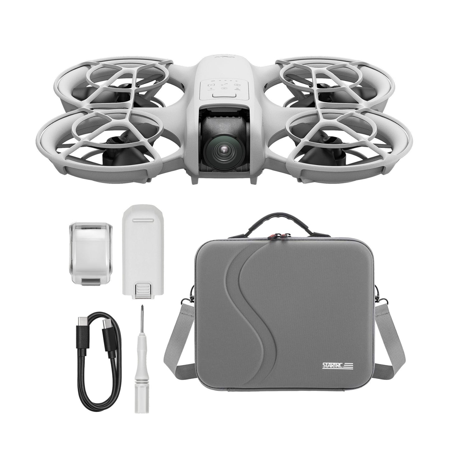 DJI Neo Palm Sized Lightweight Drone with DJI FPV Remote Controller 3 and Travel Case Bundle