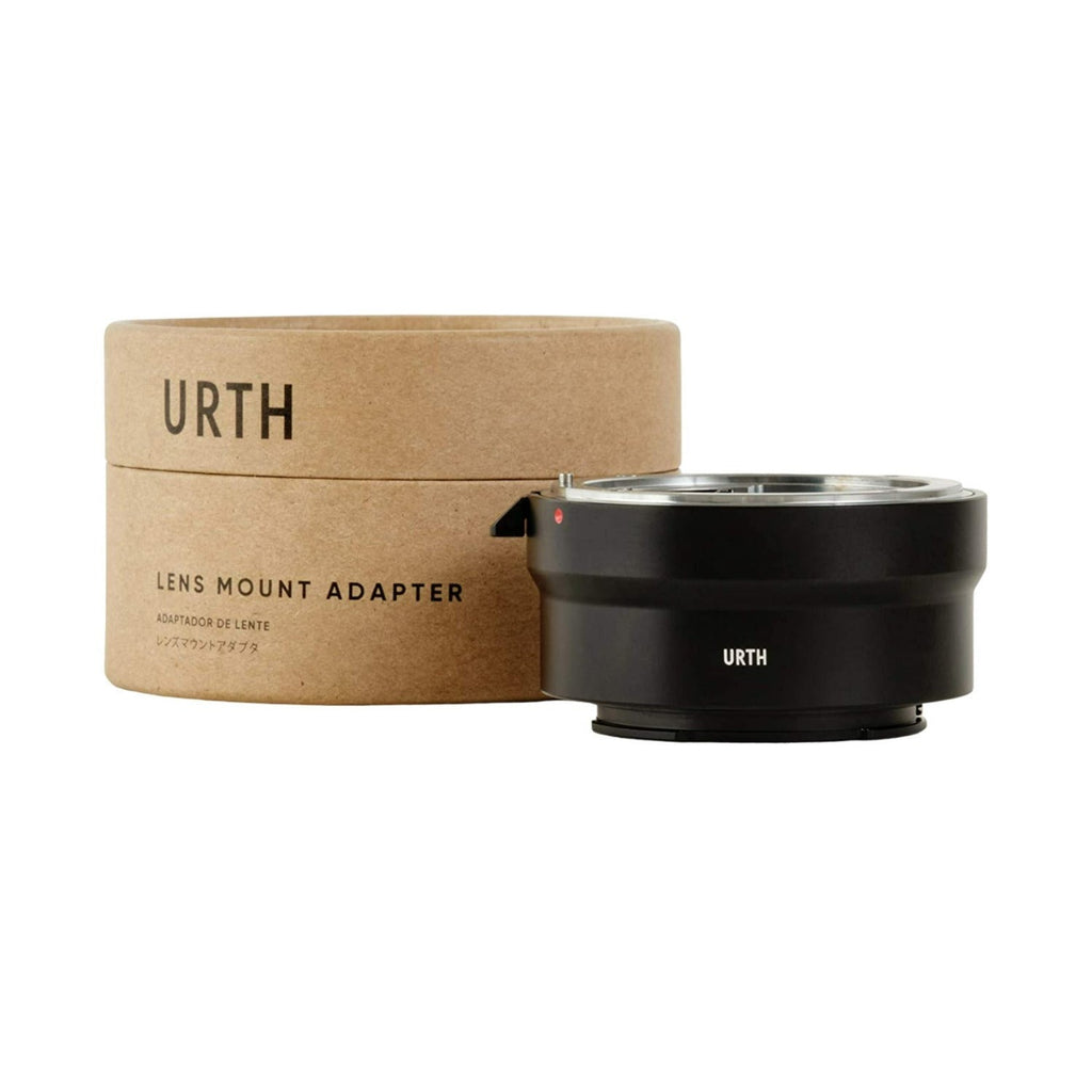 Urth Nikon F Lens Mount to Sony E Camera Mount Hardened Aluminum Manual Adapter (Matte Black)