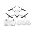 SKYROVER S1 Mini Camera Drone Combo with 4K/60fps Video, 3-Axis Gimbal (White)
