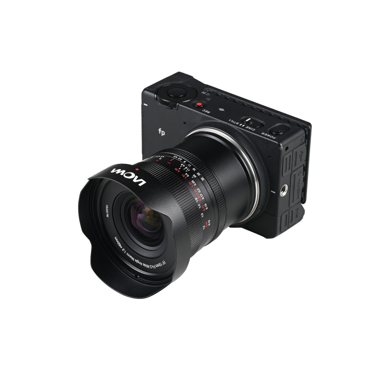 Laowa 15mm f/4.5 0.5X Ultra Wide Angle Macro Lens for L-Mount (Black)