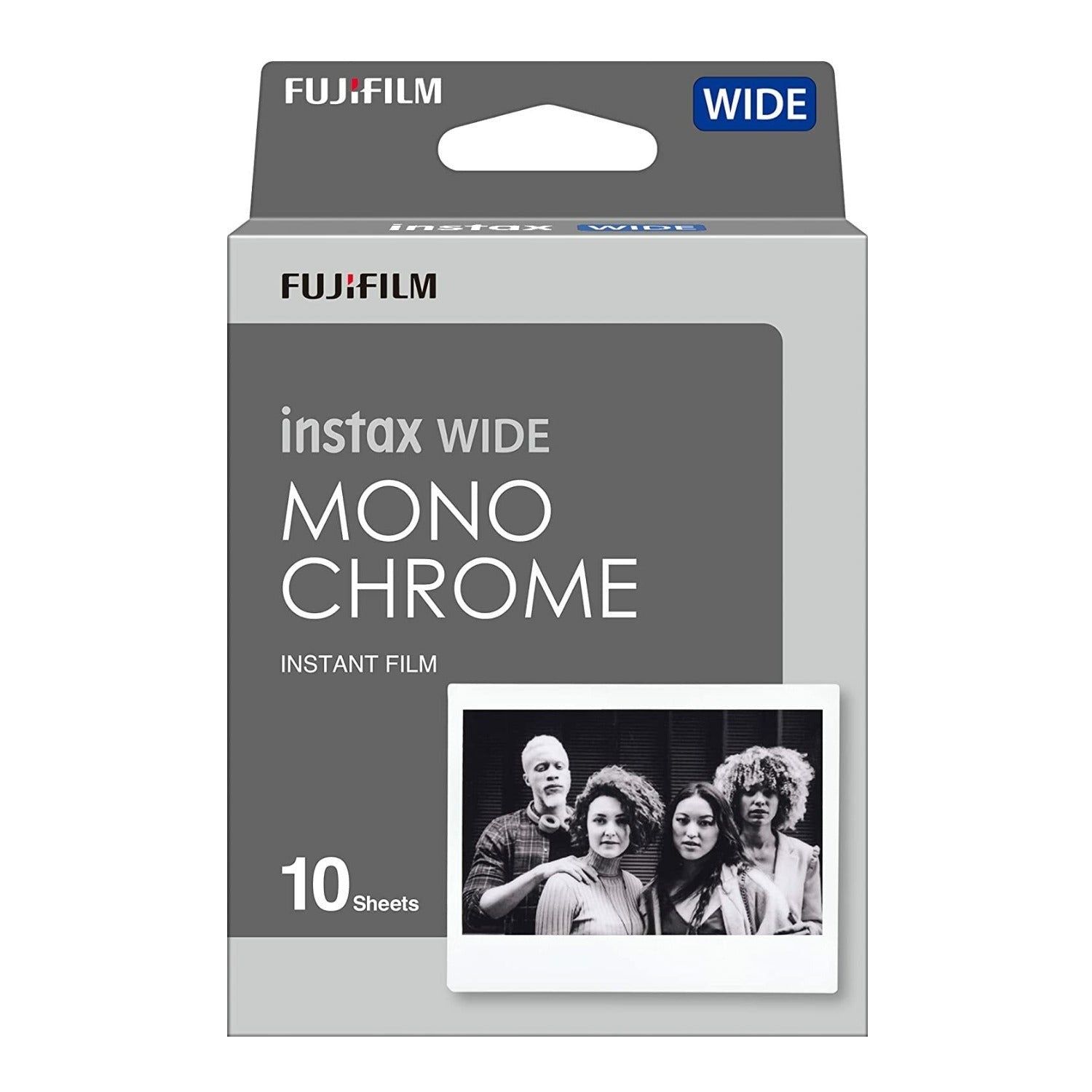Fujifilm Instax Wide Evo Black with Monochrome Film and Accessories Kit