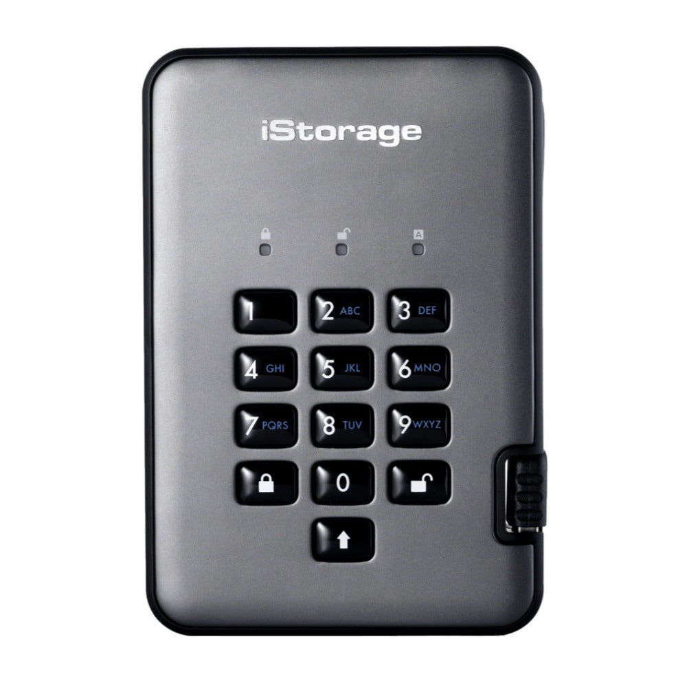 iStorage diskAshur PRO2 USB 3.1 4TB Encrypted Portable SSD