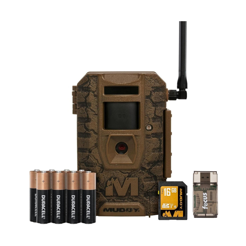 Muddy Outdoors Mitigator 3.0 Combo Cellular Trail Camera (10-Pack) with Accessories and Card Reader