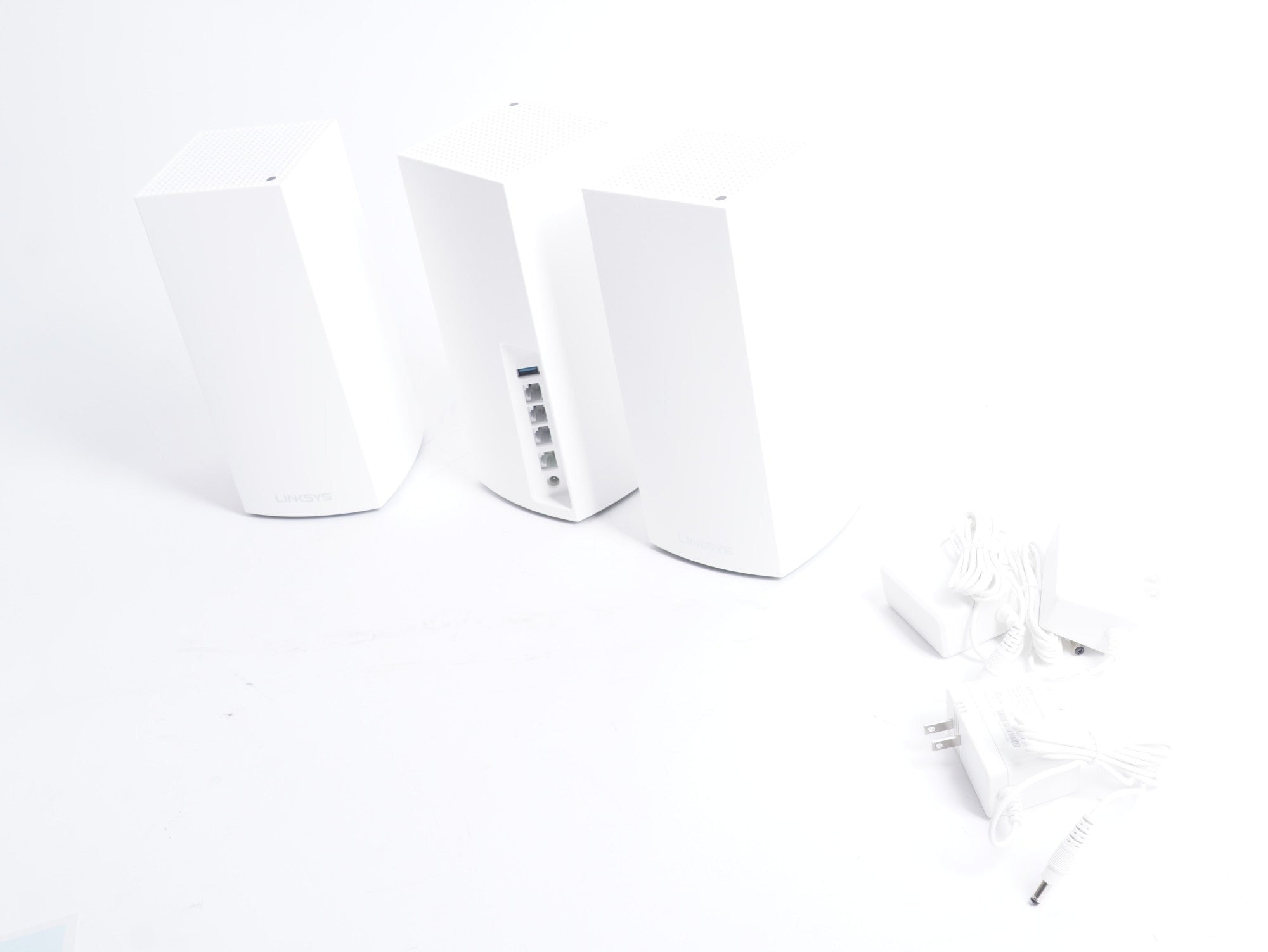 Linksys MX12600 Velop AX4200 Tri-Band Mesh Wi-Fi 6 System Router (White) (Open Box)