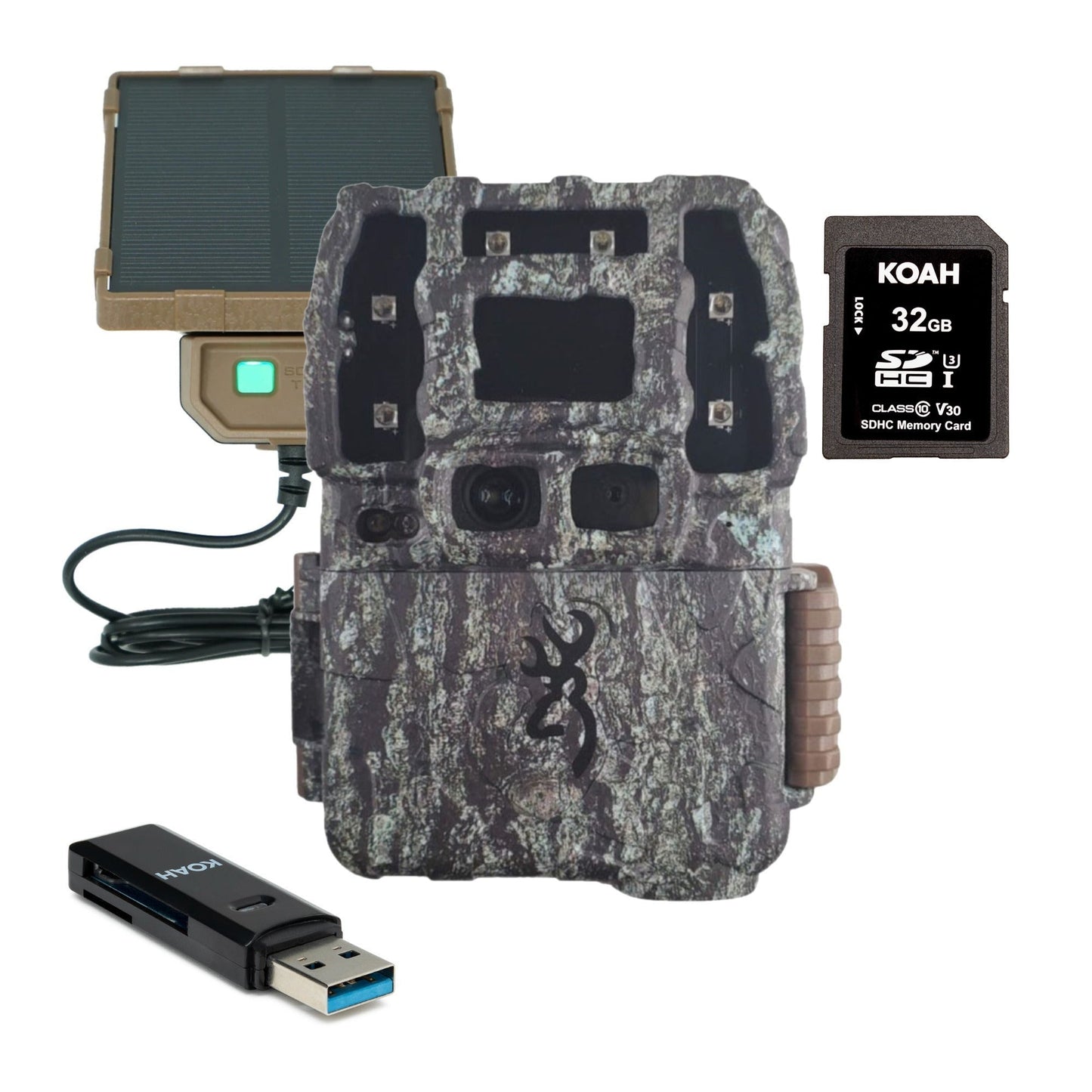 Browning Strike Force Pro Pro DCL Nano 26MP Trail Camera Bundle with Accessories