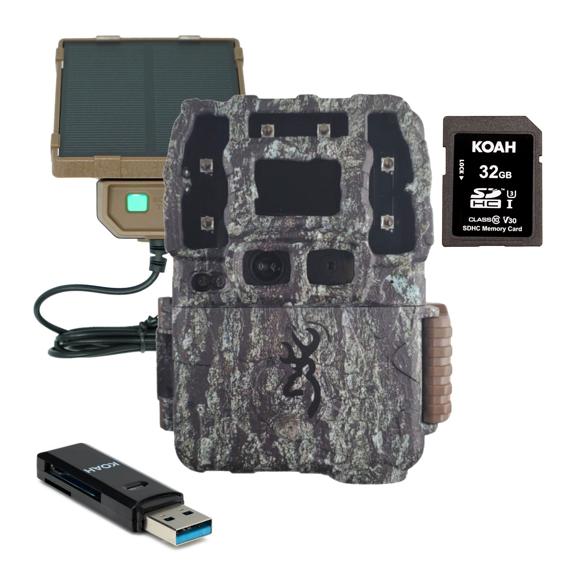 Browning Strike Force Pro Pro DCL Nano 26MP Trail Camera Bundle with Accessories