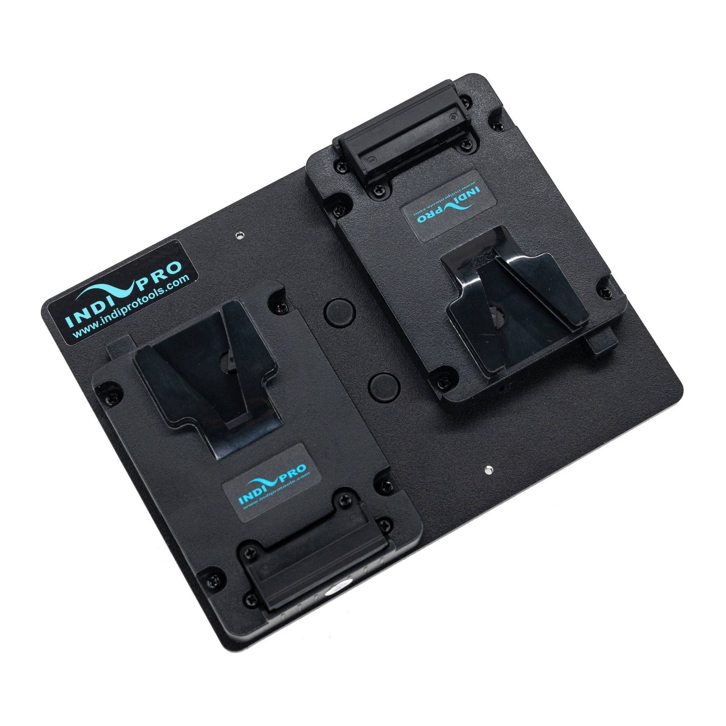 IndiPRO Tools Hot-Swap Dual V-Mount Adapter Plates to V-Mount Plate