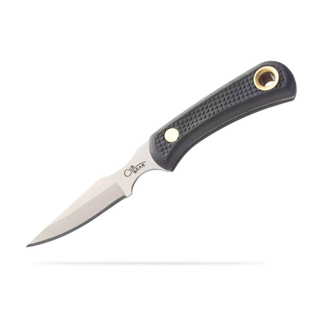 Knives of Alaska Alpha Wolf D2 Skinning and Cub Bear Caping Knife Suregrip Combo