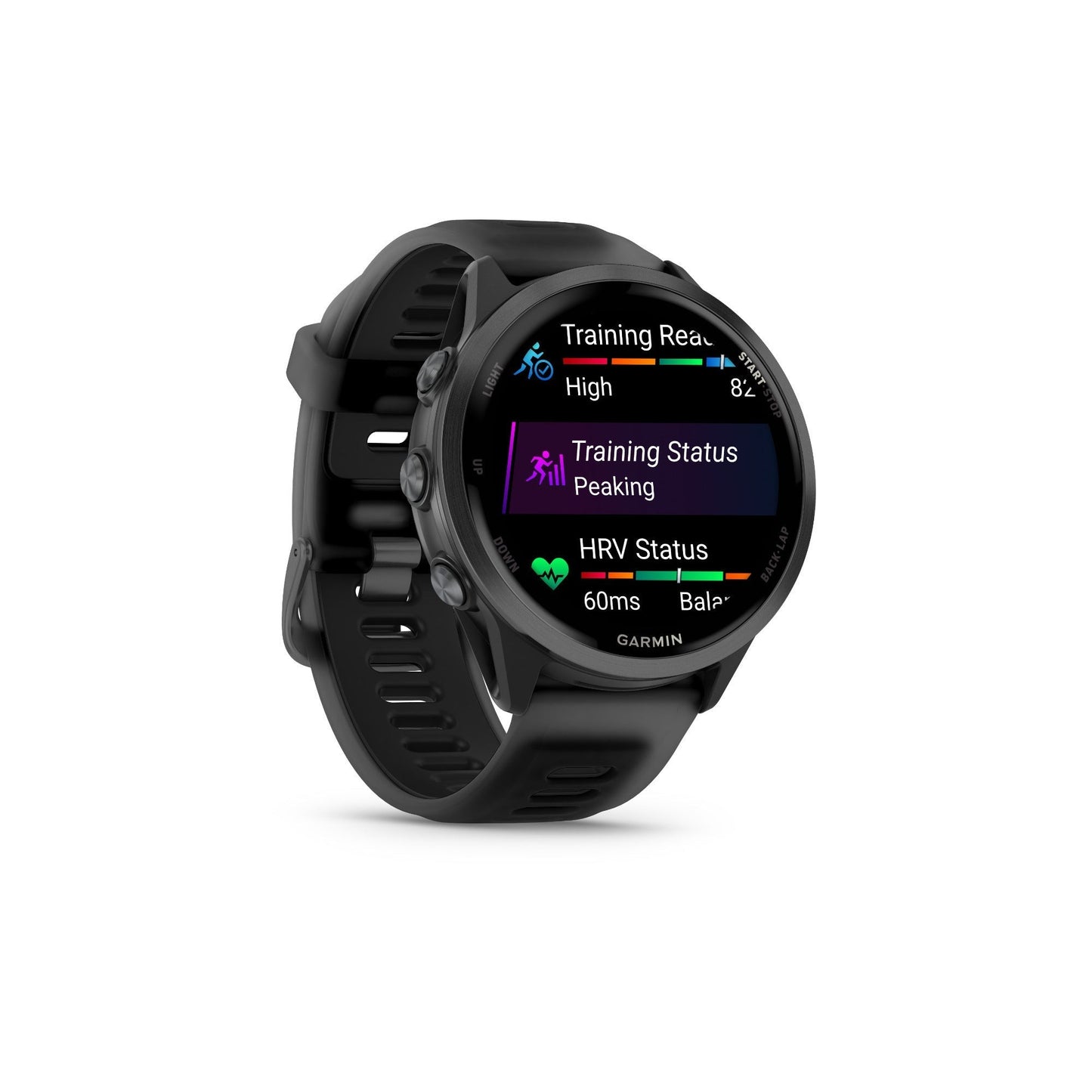 Garmin Forerunner 570 - 47mm Slate Gray with Translucent Black/Black Band