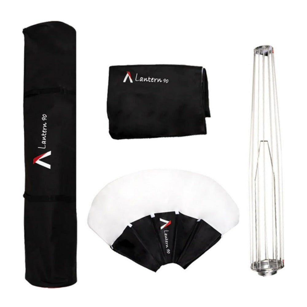 Amaran Ray 360c Full-Color COB Video Light (US) with 3' Soft Light Modifier