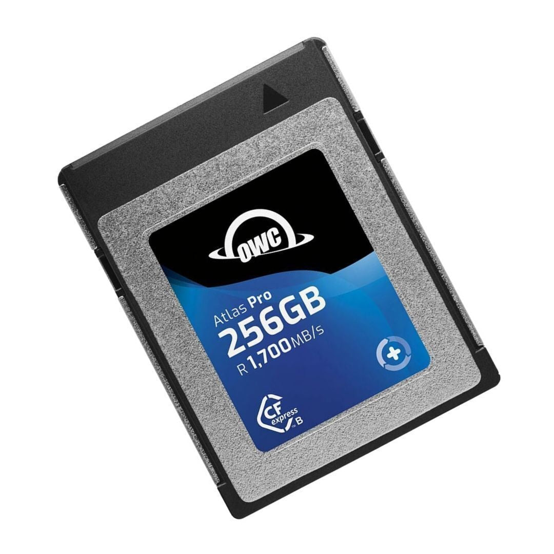 OWC 256GB Atlas Pro CFExpress 2.0 Type B Card with Thunderbolt (USB-C) with USB 3.2 CFExpress Reader