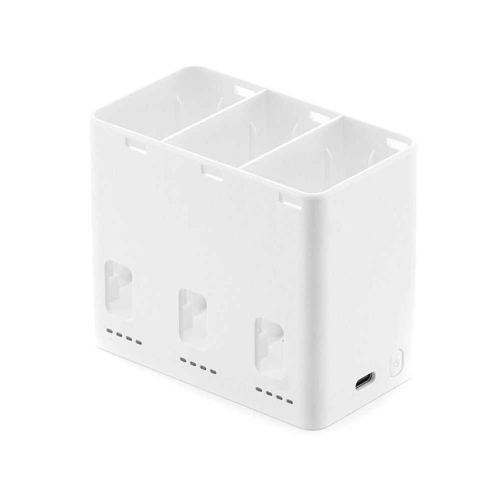 Skyrover S1 Battery Charging Hub 3-Bay USB-C Fast Charger Compact Travel Storage