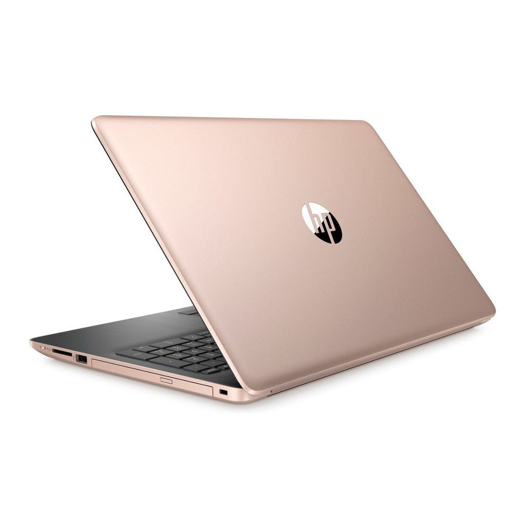 HP Laptop 15, 15.6" HD Touch, AMD Ryzen 5 Pro 3500U, 12GB RAM, 1TB HDD, Microsoft 365 Personal 1-Year (Pale Rose Gold) (Certified Refurbished)