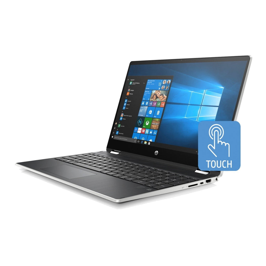 HP Pavilion x360 Convertible Laptop, 15.6" HD Touch (1366x768), Intel Core i5-8265U, 512GB SSD (Certified Refurbished)