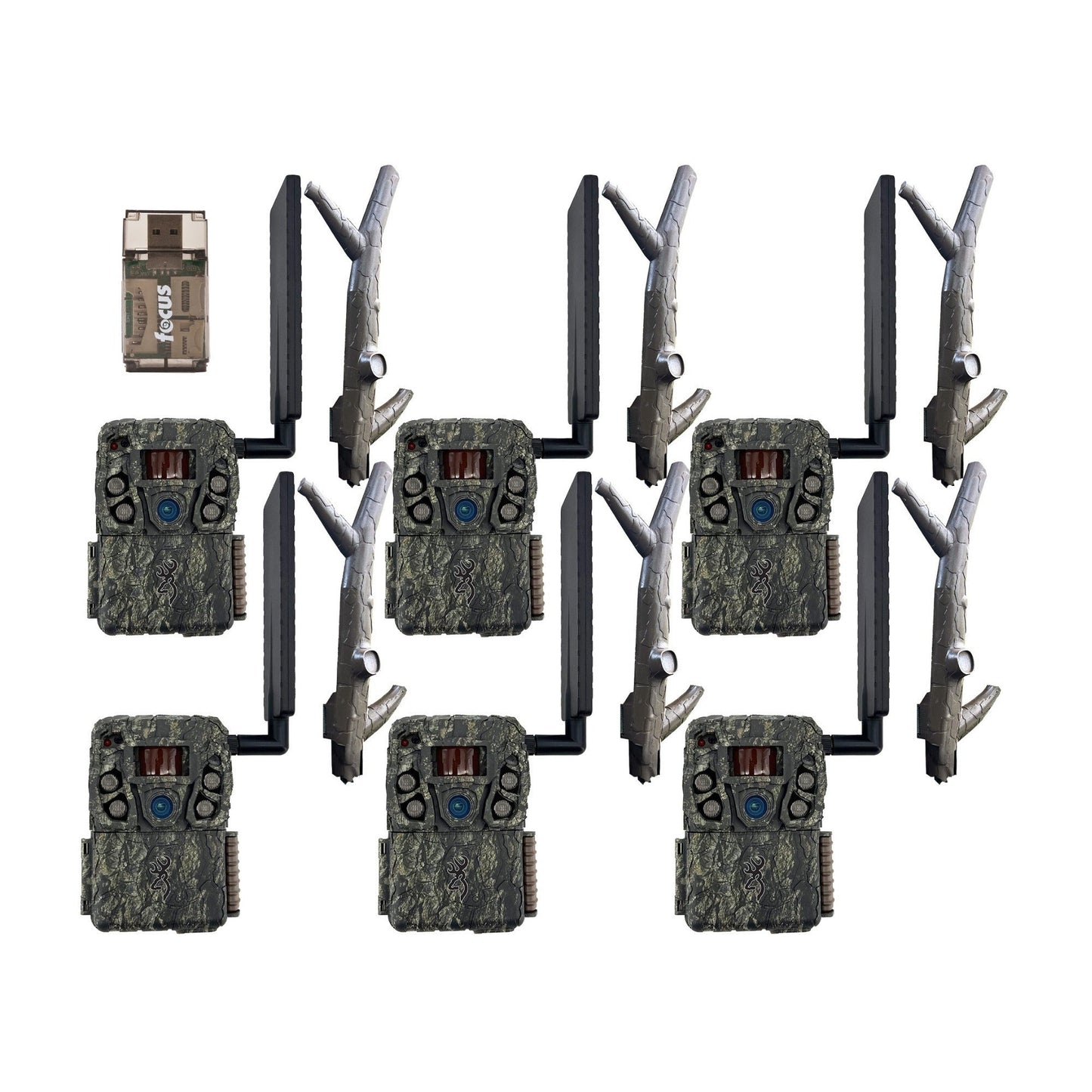 Browning Trail Camera - Defender Wireless Vision Pro HD AI 46MP Bundle