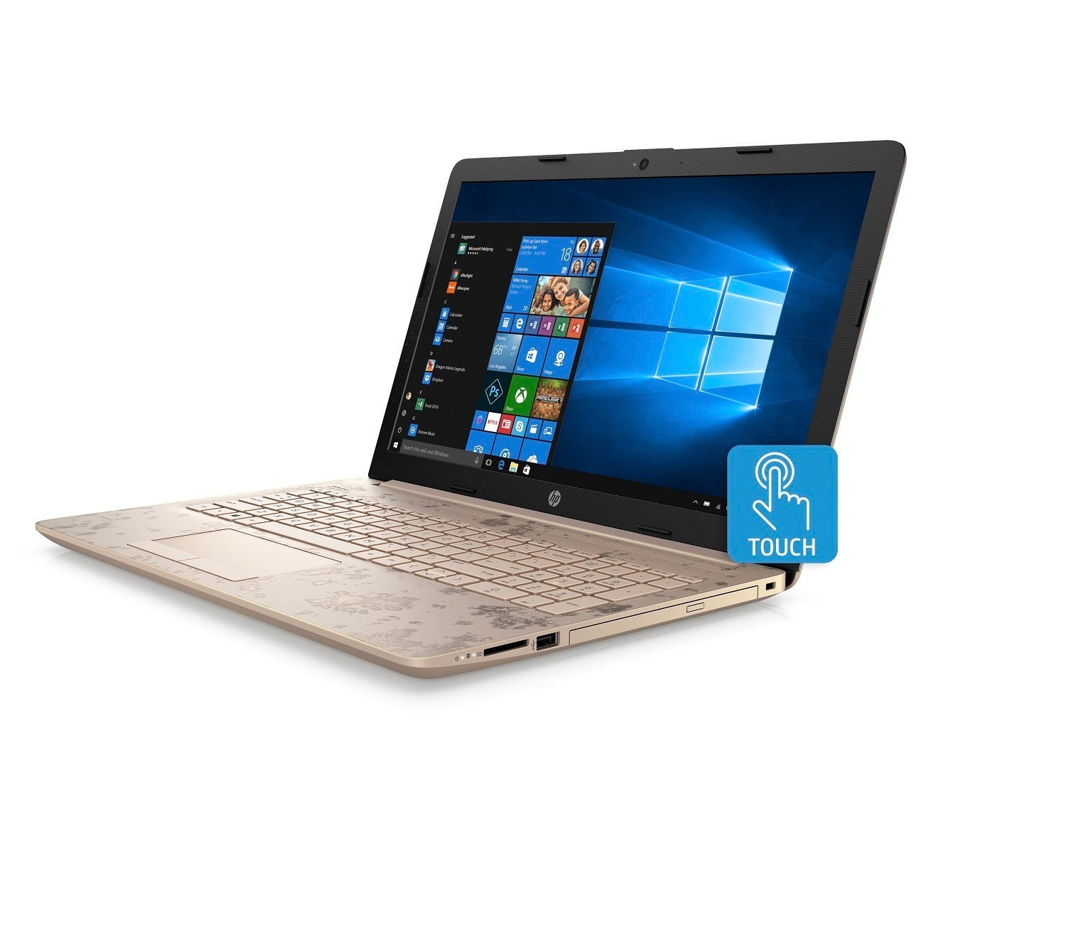HP 17-BY0021C 17.3" HD+ Touchscreen Laptop, Intel Core i5-8250U, 8GB RAM, 1TB HDD, Microsoft Office 365 (Certified Refurbished)