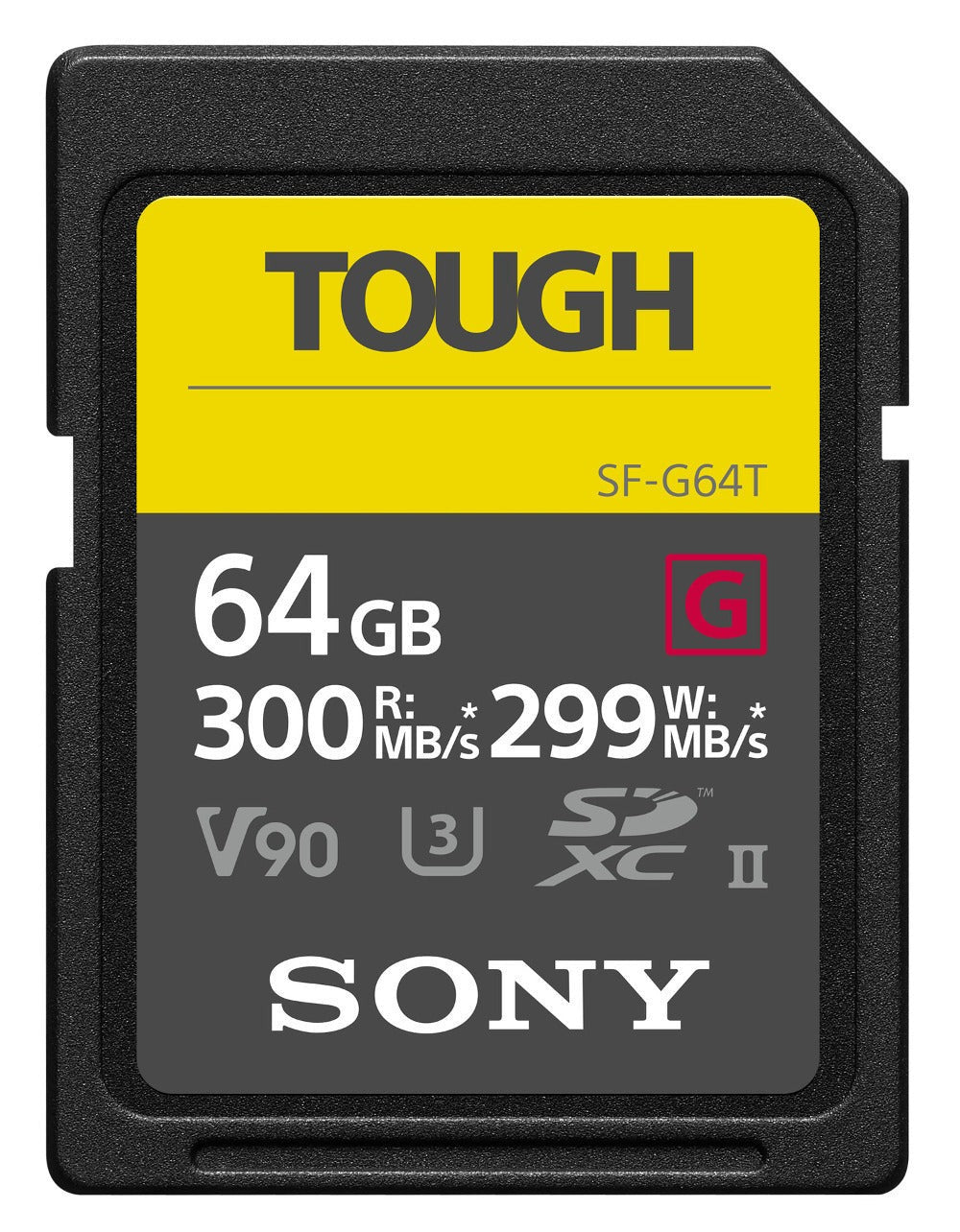 Sony 64GB UHS-II Tough G-Series SD Card and USB 3.1 SD Card Reader Bundle