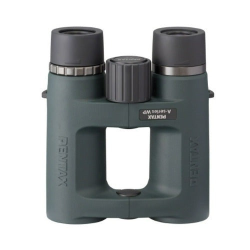 Pentax A-Series AD 9x32mm Roof Prism WP Binocular with Binocular Harness Bundle